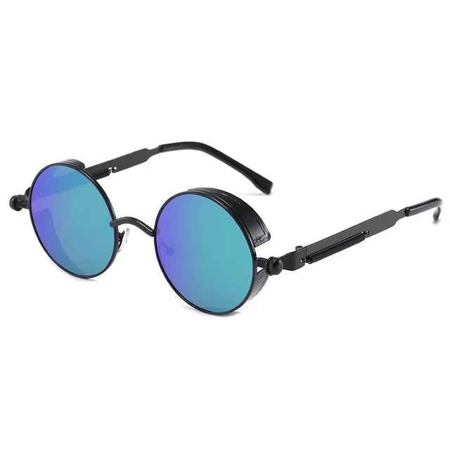 Round Retro Cool Shades. "Rodeo Rider" Sunglasses. Polarized lens. WickedYo
